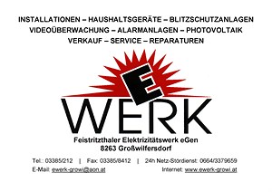 E-Werk Großwilfersdorf 